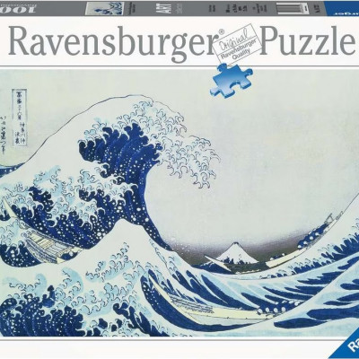 Duża fala u wybrzeży Kanagawy