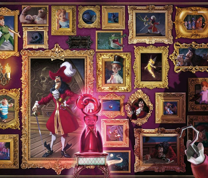 Puzzle - Ravensburger - Villainoius Captain Hook