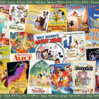 Puzzle - Ravensburger - Plakaty z kresówek Walta Disneya