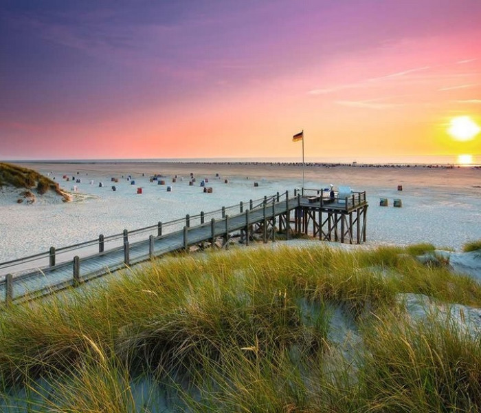 Puzzle - Ravensburger - Zachód słońca, Amrum