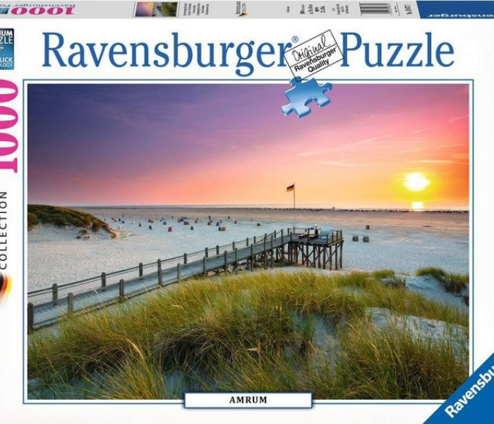 Puzzle - Ravensburger - Zachód słońca, Amrum