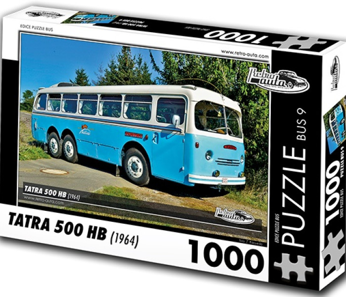 Puzzle - Retro-auta - Bus Tatra 500 HB (1964)