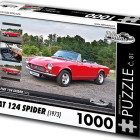 Puzzle - Retro-auta - Puzzle Fiat 124 Spider (1973)