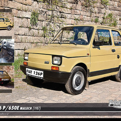 Puzzle Fiat 126 P/650E (1987)