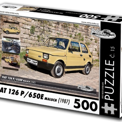 Puzzle Fiat 126 P/650E (1987)