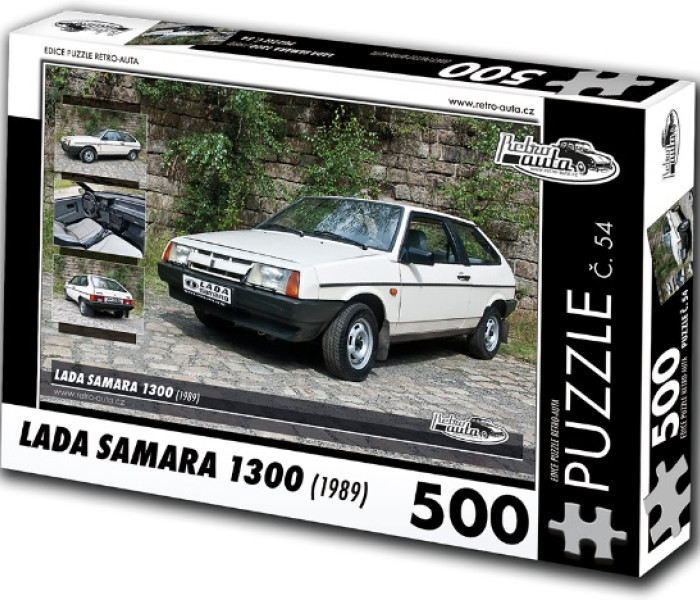 Puzzle - Retro-auta - Puzzle Lada Samara 1300