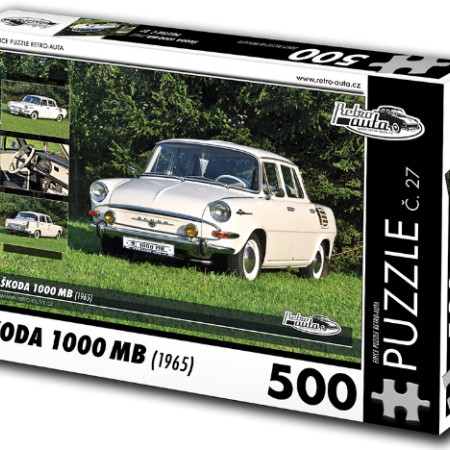 Puzzle Skoda 1000 MB (1965)
