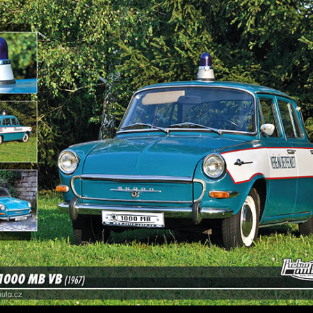 Puzzle Skoda 1000 MB VB (1967)