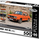 Puzzle - Retro-auta - Puzzle Skoda 105 GL (1981)