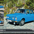 Puzzle - Retro-auta - Puzzle Skoda 110 LS (1975)