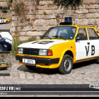Puzzle - Retro-auta - Puzzle Skoda 120 L VB (1987)