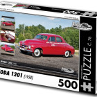 Puzzle - Retro-auta - Puzzle Skoda 1201 (1958)