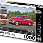 Puzzle - Retro-auta - Puzzle Skoda 1201 (1958)