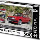 Puzzle - Retro-auta - Puzzle Skoda 125 L (1989)