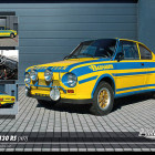 Puzzle - Retro-auta - Puzzle Skoda 130 RS (1977)