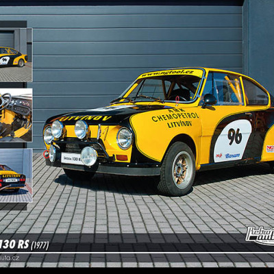 Puzzle Skoda 130 RS (1977)
