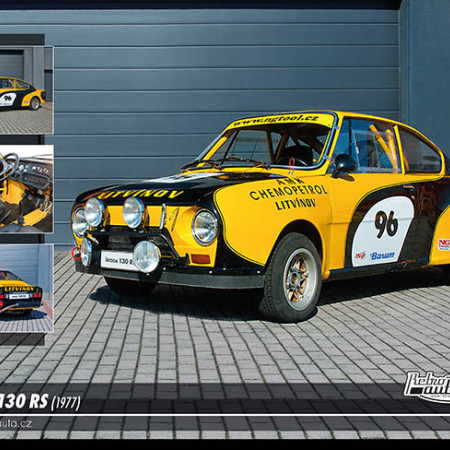 Puzzle Skoda 130 RS (1977)