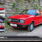 Puzzle - Retro-auta - Puzzle Skoda Garde (1983)