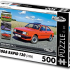 Puzzle - Retro-auta - Puzzle Skoda Rapid 130 (1986)