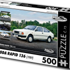 Puzzle - Retro-auta - Puzzle Skoda Rapid 136 (1988)