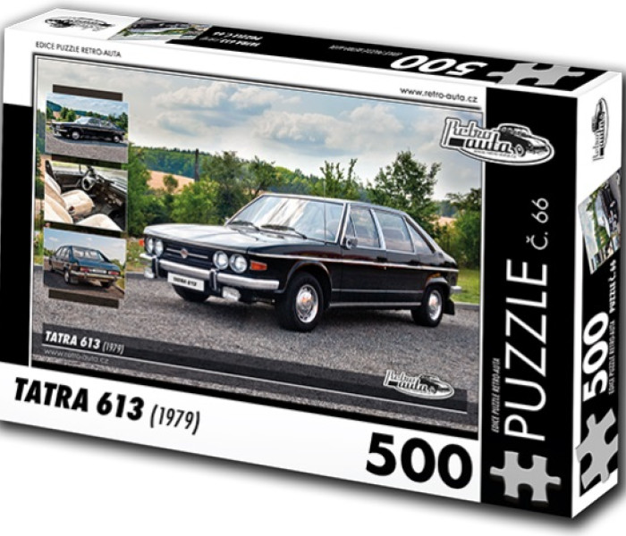 Puzzle - Retro-auta - Puzzle Tatra 613 (1979)