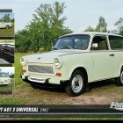 Puzzle - Retro-auta - Puzzle Trabant 601 S Universal (1981)