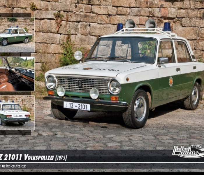 Puzzle - Retro-auta - Puzzle Vaz 21011 (1975)