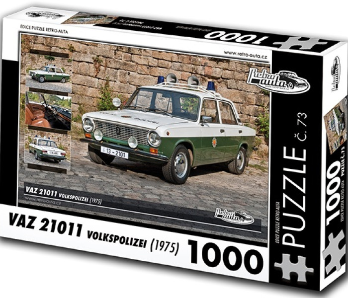 Puzzle - Retro-auta - Puzzle Vaz 21011 (1975)