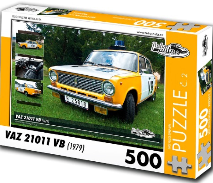 Puzzle - Retro-auta - Puzzle VAZ 21011 VB (1979)