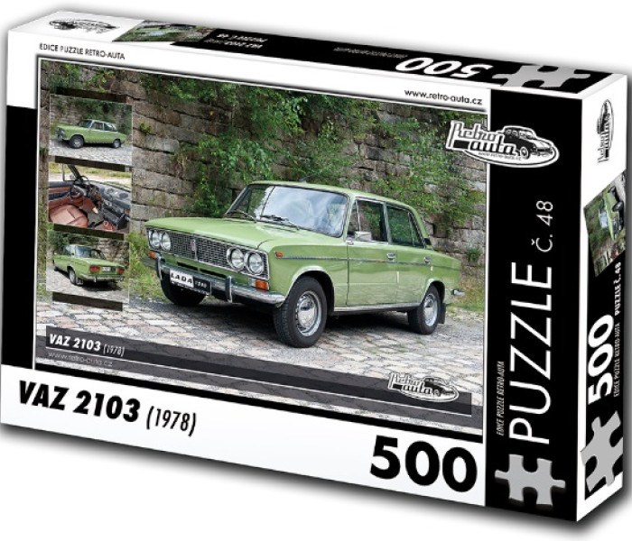 Puzzle - Retro-auta - Puzzle VAZ 2103 (1978)