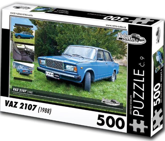 Puzzle - Retro-auta - Puzzle VAZ 2107 (1988)