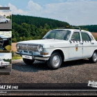 Puzzle - Retro-auta - Puzzle Volha GAZ 24 (1983)