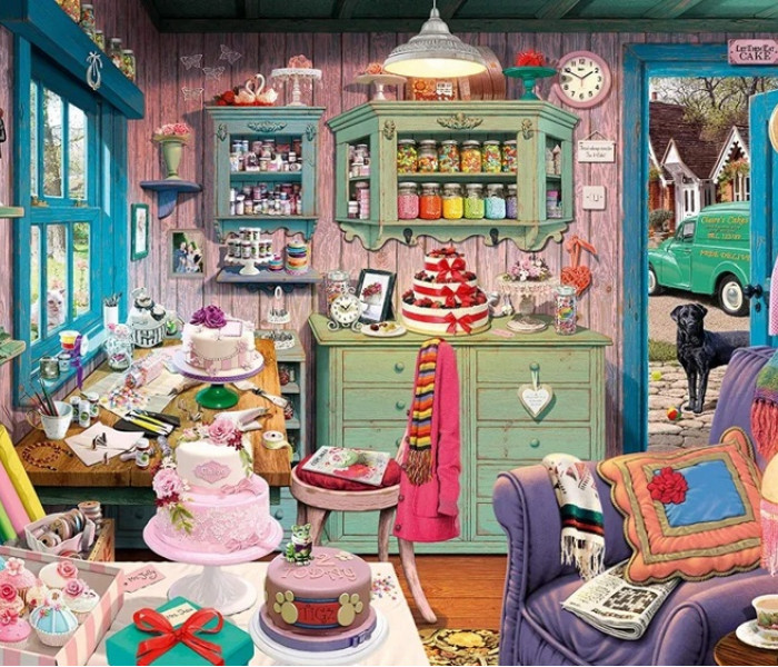 Puzzle - Schmidt - Pokój babci