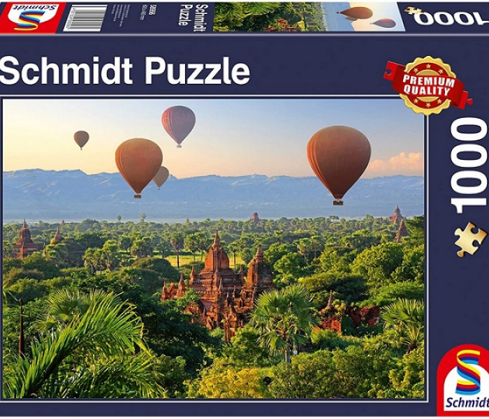 Puzzle - Schmidt - Balony nad Myanmarem