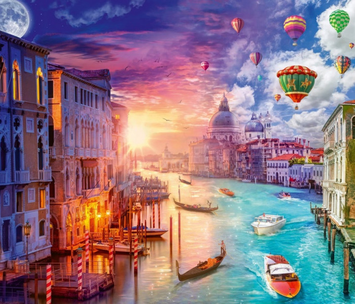 Puzzle - Schmidt - Wenecja - dzień i noc