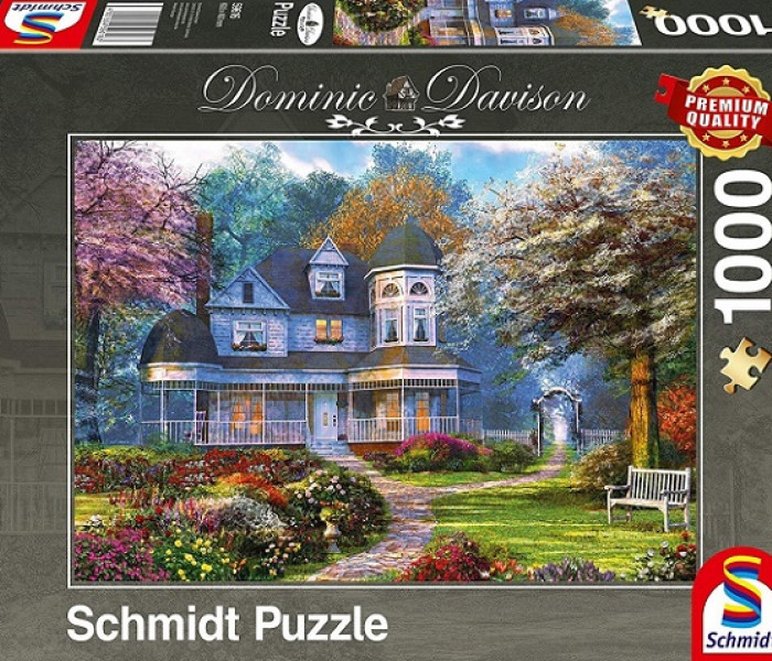 Puzzle - Schmidt - Domek przy jeziorze