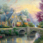 Puzzle - Schmidt - Wiosna i zima w Lamplight Manor