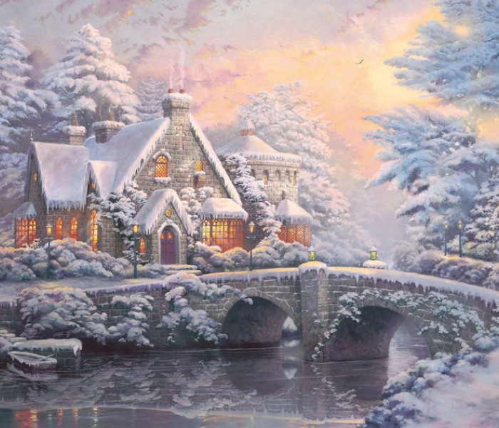 Puzzle - Schmidt - Wiosna i zima w Lamplight Manor