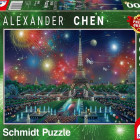 Puzzle - Schmidt - Fajerwerki nad Paryżem