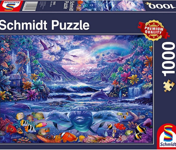Puzzle - Schmidt - Świat delfinów