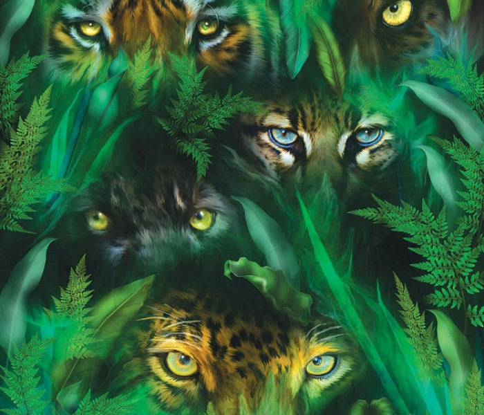 Puzzle - Sunsout - Oczy dżungli