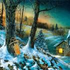 Puzzle - Sunsout - Wspomnienia zimy