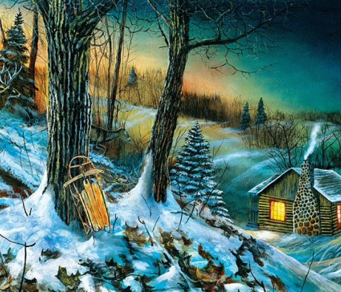 Puzzle - Sunsout - Wspomnienia zimy