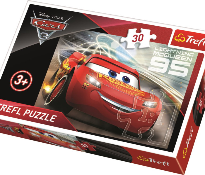 Puzzle - Trefl - Cars - Błysk McQueen