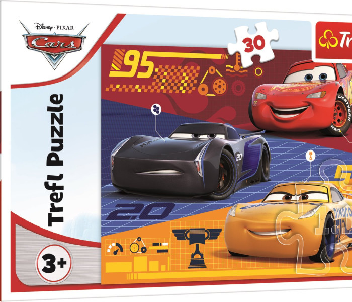 Puzzle - Trefl - Cars – przed wyścigiem