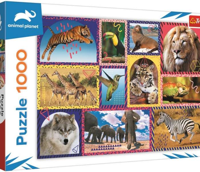 Puzzle - Trefl - Dzika natura