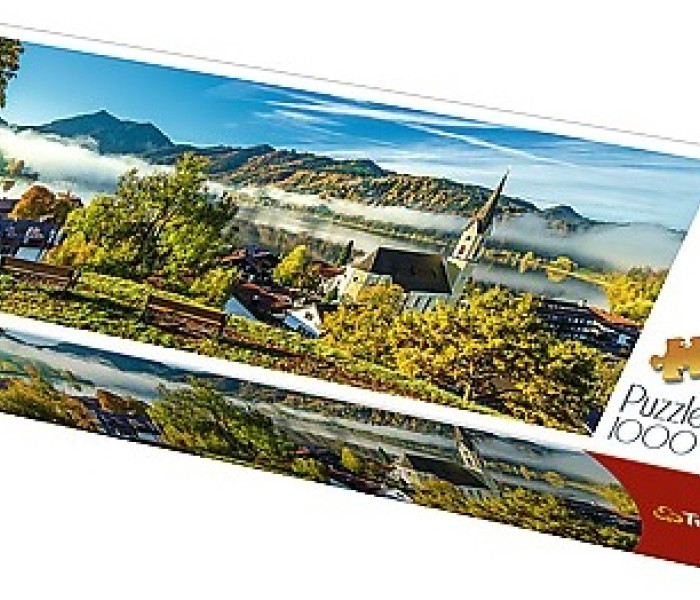 Puzzle - Trefl - Jezioro Schliersee, Niemcy - Puzzle Panoramiczne