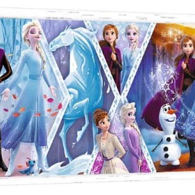 Frozen II - Puzzle Panoramiczne 
