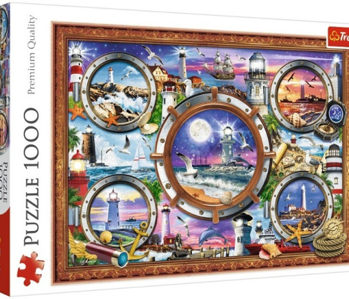 Puzzle - Trefl - Latarnie morskie