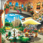 Puzzle - Trefl - Widok na Barcelonę